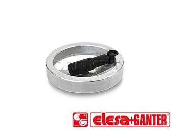Zdjęcie Koło ręczne aluminiowe z rękojeścią składaną GN 322.7 - ELESA+GANTER