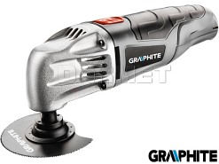 Urządzenie wielofunkcyjne 180W z 6 wymiennymi końcówkami - GRAPHITE (59G020)