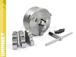 Uchwyt tokarski samocentrujący spiralny, żeliwny, 3 - szczękowy: 160 MM (DIN 6350) - DARMET