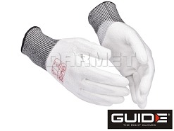 Rękawice chroniące przed ranami ciętymi GUIDE 300, białe, rozmiar 6 - GUIDE (223503608)