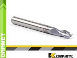 Frez 3-ostrzowy ogólnego przeznaczenia, długi DIN 6527, VHM AITiN - 5,75MM - KENNAMETAL