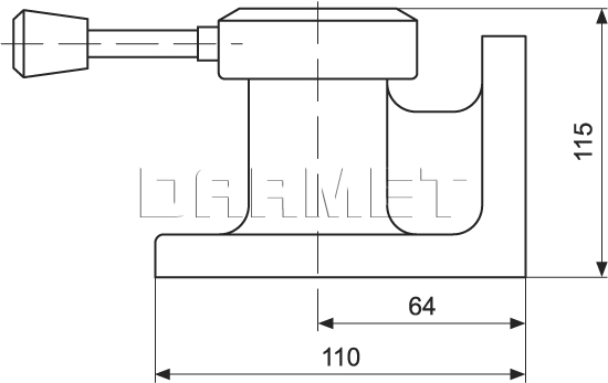 Urządzenie zaciskowe do tulejek 5C DM-264