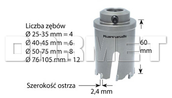 Otwornica POWER-MAX 60 ALLROUND - KARNASCH (20.1121A)