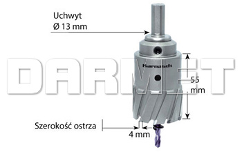 Otwornica POWER-MAX 55 HEAVY-DUTY z akcesoriami - KARNASCH (20.1141)