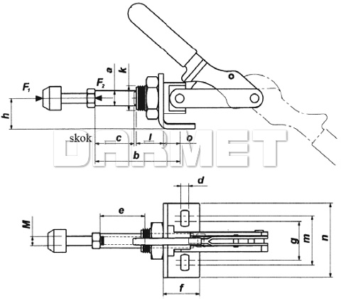 Docisk DSP-834 - METALIMPEX