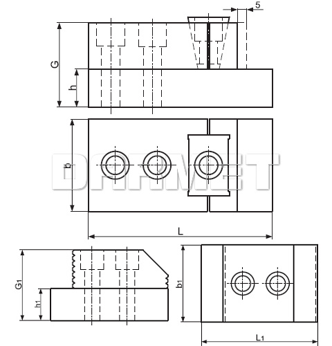Zestaw mocujący RL4 - METALIMPEX