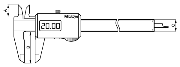 Suwmiarka elektroniczna - 150MM