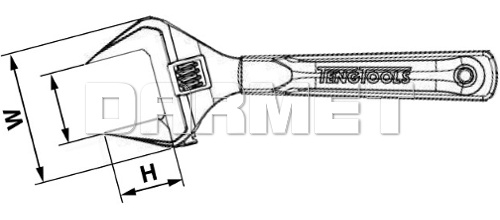 Klucz nastawny - TENGTOOLS