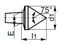 Końcówka wymienna - typ 8842