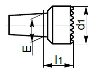 Końcówka wymienna - typ 8854