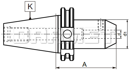 Oprawka zaciskowa DIN40 - 14MM - 63MM - ZM KOLNO (Typ 7625)