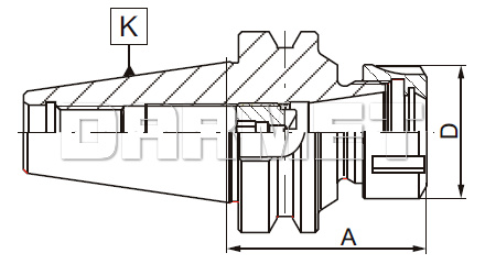 Oprawka zaciskowa do tulejek - ZM KOLNO (Typ 7626)