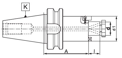Oprawka termokurczliwa STANDARD- Typ DIN 69871