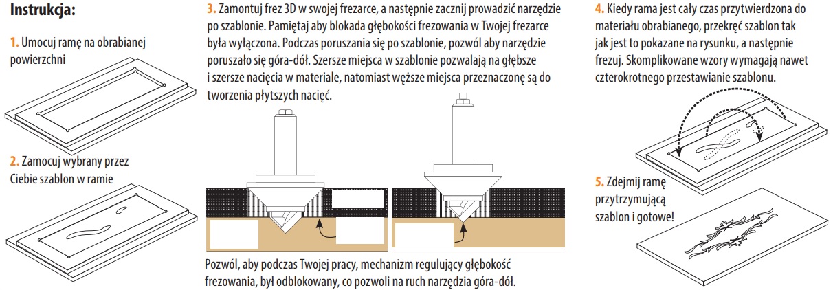 praca freza 3d router carver