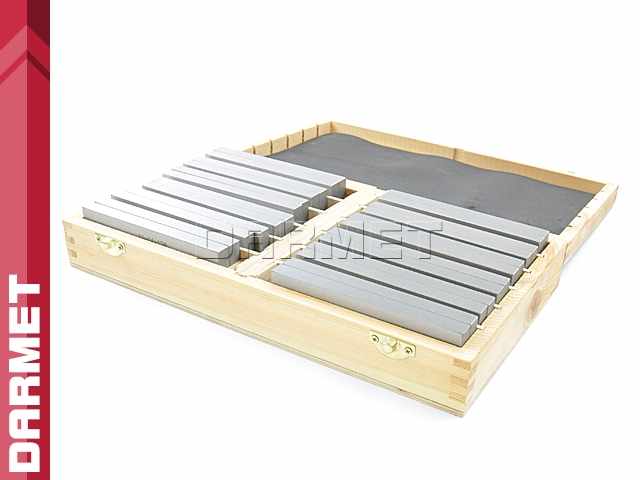 Bloczki równoległościenne | podkładki frezarskie 120 x 10 mm | zestaw 12 par | PF 120/10 - 14/40x12 PB155-1