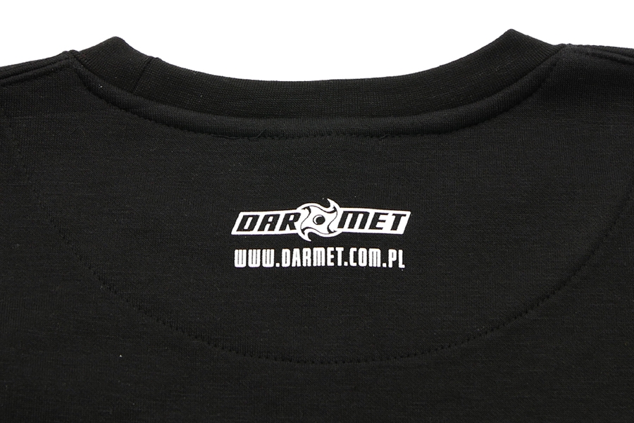 Bluza czarna bez kaptura | toczenie wkręca | tokarka retro artpop