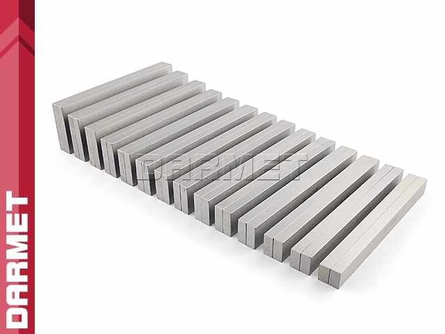 Bloczki równoległościenne | podkładki frezarskie 150 x 8 mm | zestaw 14 par | PF 150/8 - 14/50x14 PB150-2