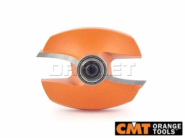 Frez zaokrąglający R19 do drewna z łożyskiem dolnym | 50,8 x 25,4 x 12 mm - CMT (938.990.11)