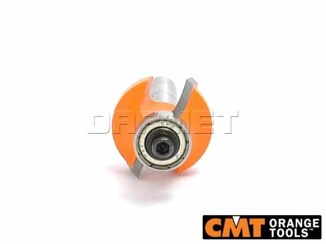 Frez zaokrąglający R6,35 do drewna z łożyskiem dolnym | 25,4 x 12,7 x 8 mm - CMT (938.254.11)