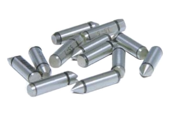 Końcówki do mikrometrów, do mierzenia gwintów śrubowych 2-3mm/13-9TPI, 60°, 2 sztuki - INSIZE 7321-T14