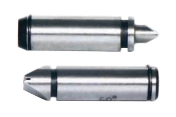 Zestaw - Końcówki do mikrometrów, do mierzenia gwintów śrubowych 0.4-7mm/64-3.5TPI, 60°, 6 kompletów - 12 sztuk - INSIZE 7381-TS