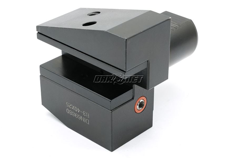 Uchwyt narzędziowy VDI 50 typ B3 | odwrócony poprzeczny prawy | do noży tokarskich 32 mm | B3.D50.H32 - Darmet