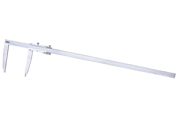 Suwmiarka noniuszowa 0-1000mm/0-40" | 0.05mm/1/128", półwałkowe szczęki pomiarowe - INSIZE 1215-1034
