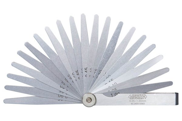 Szczelinomierz listkowy 0,03 - 1,00mm | INSIZE 4602-17