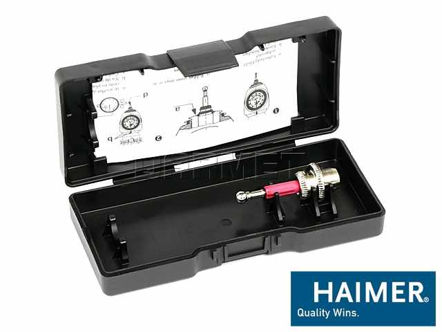 Wymienna końcówka pomiarowa trzpień pomiarowy krótki 4 mm uniwersalny - HAIMER (80.362.00)