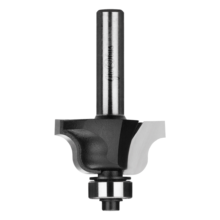 Frez do drewna kształtowy CNC PREMIUM R=3,2 | Z łożyskiem dolnym | Śr. robocza 25,4 mm | Dł. robocza 12,7 mm - GLOBUS (FT912-2508-0001)