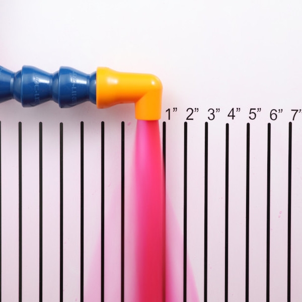 Dysza okrągła kątowa 90° o średnicy 1/2", system 1/2" - LOC-LINE (59880.1)