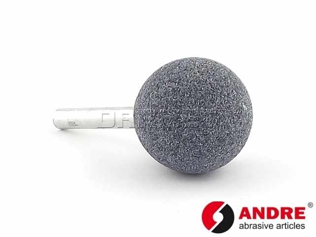 Ściernica trzpieniowa kulista 30 x 6 mm | typ 5230 | 95A60K5VTE10 - ANDRE 550762