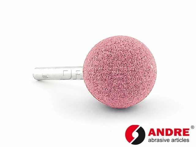 Ściernica trzpieniowa kulista 30 x 6 mm | typ 5230 | CRA60K7VE01 - ANDRE 559503