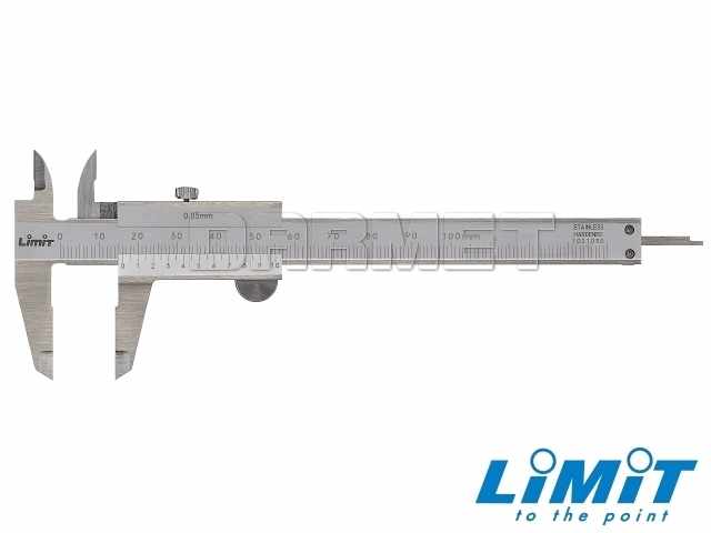 Suwmiarka noniuszowa kieszonkowa 100 mm | odczyt 0,05 mm - Limit 60060100