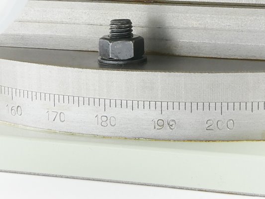 Stół krzyżowy, współrzędnościowy z podstawą obrotową MG-2C - 444 x 254 MM