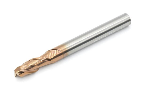 Frez 2-ostrzowy 5 mm | uniwersalny do 55 HRC | Gold | pełnowęglikowy VHM - DARMET 205135005G