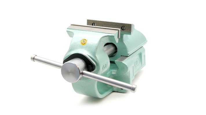 Imadło ślusarskie 150 mm z prowadzeniem pryzmowym typ 1240-150 - BISON 321240170000