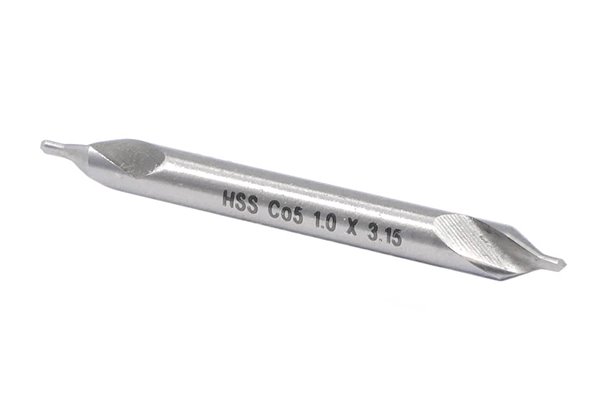 Nawiertak zwykły DIN333-A / NWRc, HSS - 1x3,15 mm - DARMET