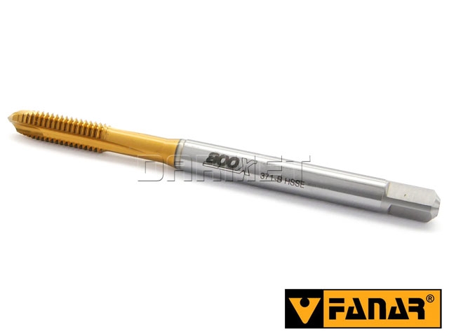 Gwintownik maszynowy wysokowydajny 800X HSS-E, DIN 371 - gwint metryczny ISO M8x1, przelotowy, drobnozwojny - FANAR (C2-113X01-0083)