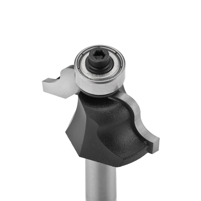 Frez do drewna kształtowy CNC PREMIUM R=4,8 | Z łożyskiem dolnym | Śr. robocza 31,8 mm | Dł. robocza 15,9 mm - GLOBUS (FT912-3108-0001)