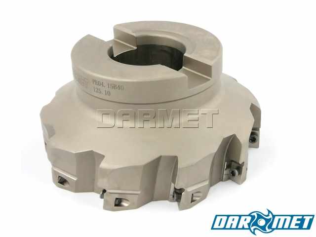 Frez składany nasadzany 125 mm, walcowo-czołowy | 10-ostrzowy, LDMT, (FA90LD15)