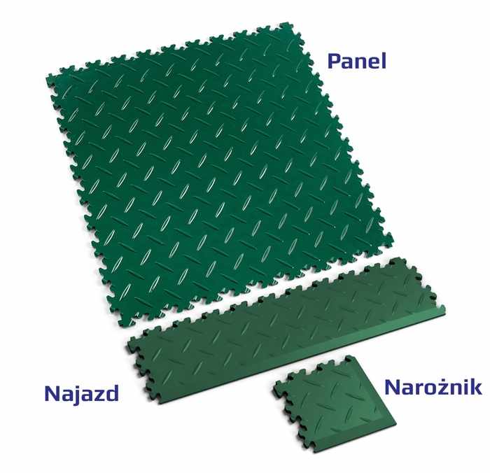 Narożnik Fortelock 2016 - wzór diament (Diamond Green)