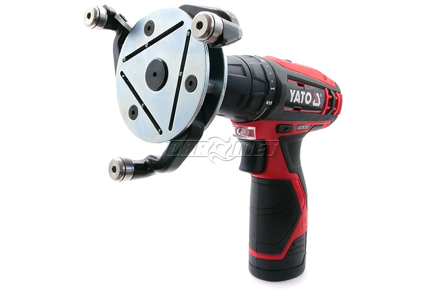 Fazownik mechaniczny do rur 110 - 160 mm | LARGE SPIDER BURR - NOGA PC3000