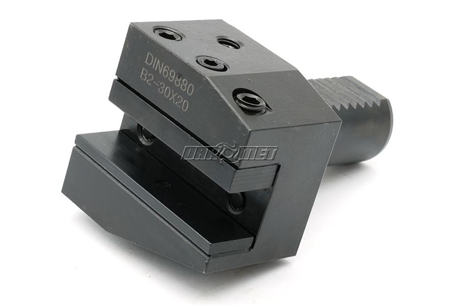 Uchwyt narzędziowy VDI 50 typ B2 | poprzeczny lewy | do noży tokarskich 32 mm | B2.D50.H32 - Darmet