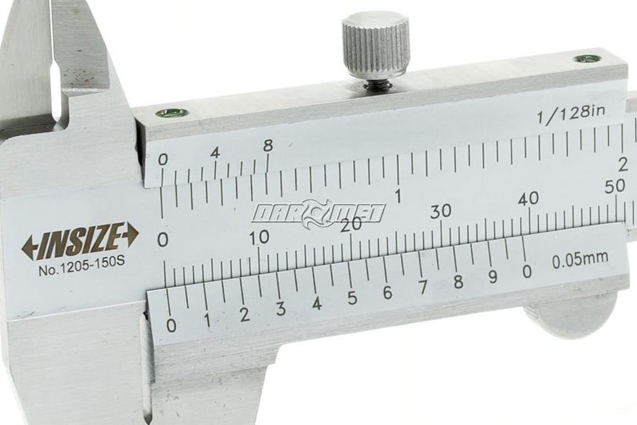 Suwmiarka noniuszowa 300 mm (0,05 mm) ze śrubą - INSIZE 1205-3003S