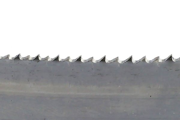 Piła taśmowa do metalu bimetalowa TAJFUN BEST CUT M51 do pełnych materiałów | 2455 x 27 x 0,9 mm | TPI 10/14 - FENES 0641-800-642-455