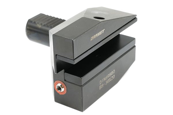 Uchwyt narzędziowy VDI 40 typ B8 | odwrócony poprzeczny lewy długi | do noży tokarskich 25 mm | B8.D40.H25 - Darmet