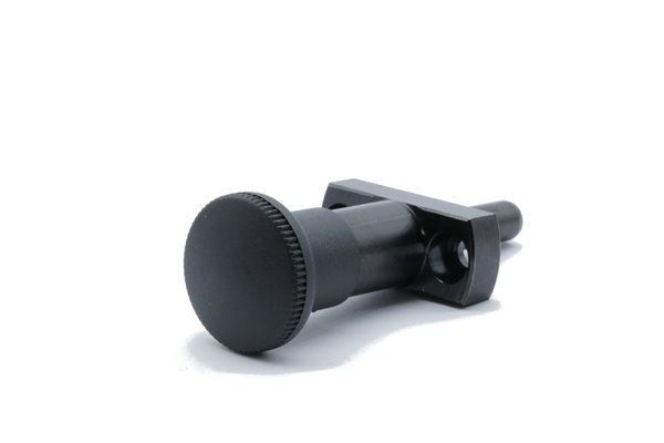 Trzpień ustalający 10 x 32 mm, z blokadą w pozycji odwiedzionej - ELESA+GANTER GN 817.3-10-32-C