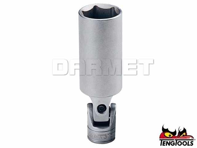 Nasadka do świec zapłonowych z przegubem M380041-C, 16MM x 85MM - TENGTOOLS (3982-0121)