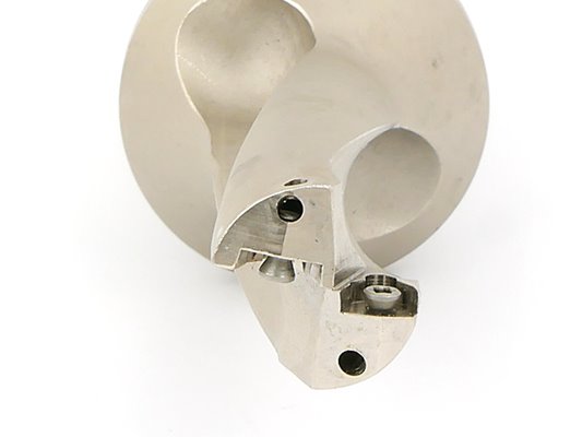 Wiertło składane 35 mm 3xD na płytki wieloostrzowe WCMX | chwyt walcowy 40 mm | chłodzenie wewnętrzne - DARMET (DE00WC06-40-350)